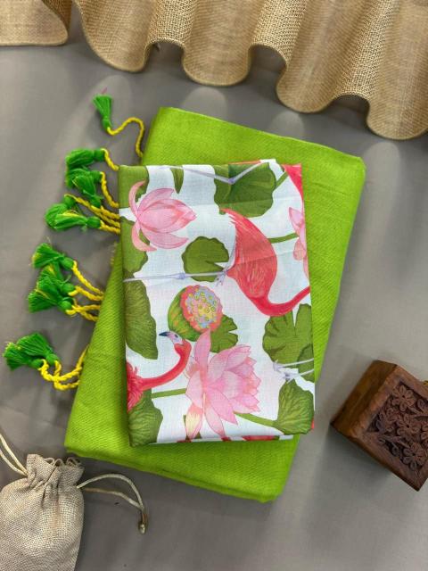Vastrangan cotton latest saree in market 