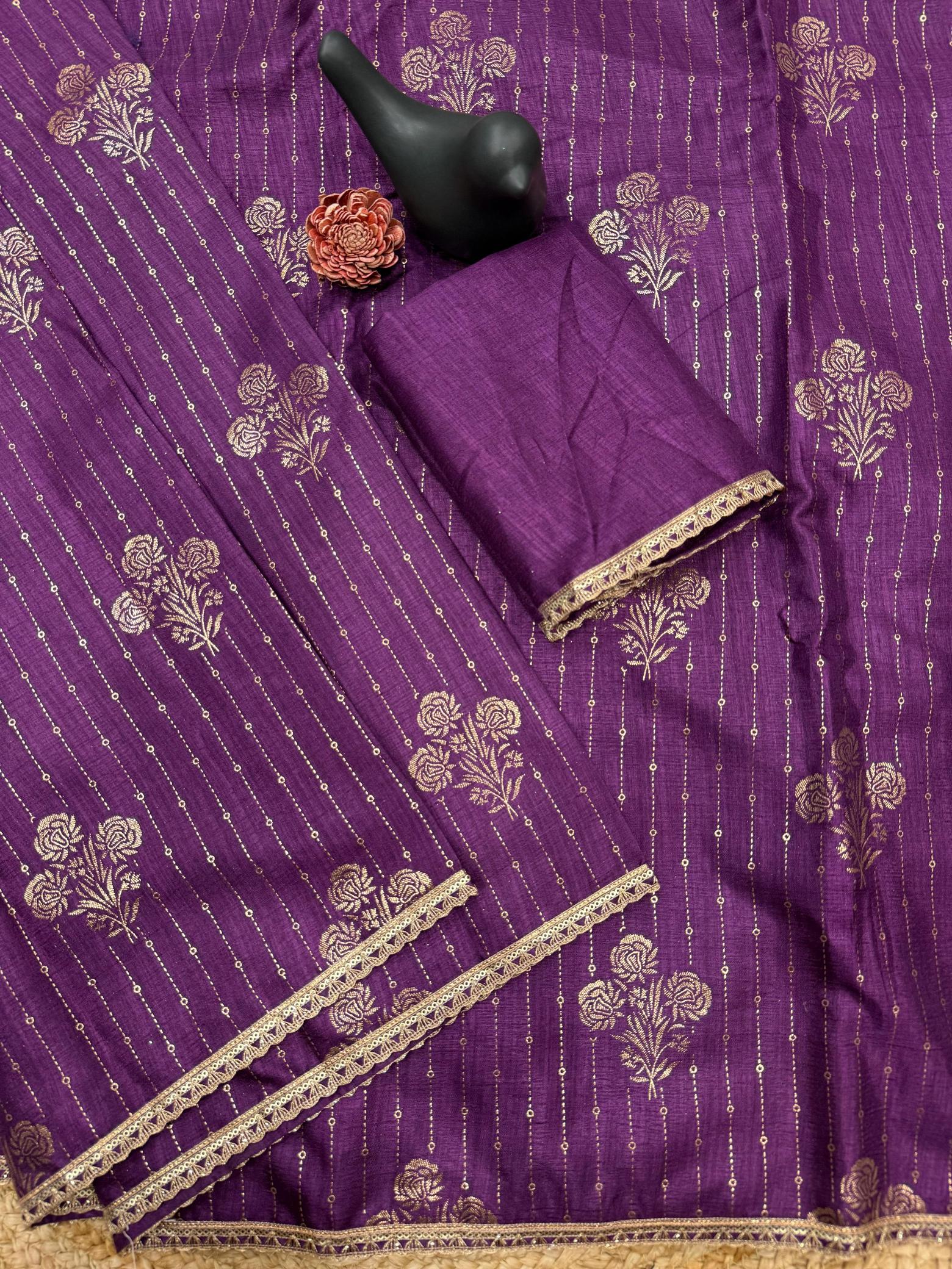 Vastrangan foil print saree shop in surat gujarat 