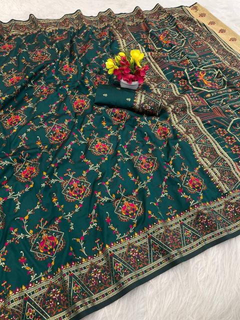 Vastrangan rajwadi pashmina saree indian wholesale clothing 