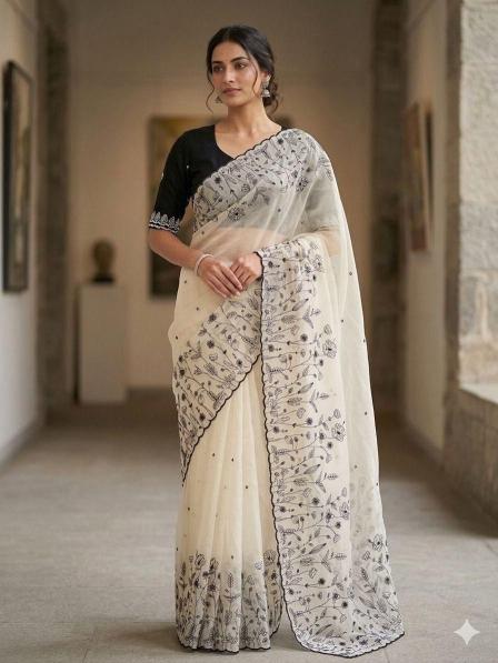 Vastrangan simple white near me saree shop wholesale 