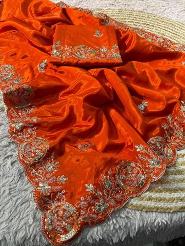 Vinayak gotafoil resell sarees online 