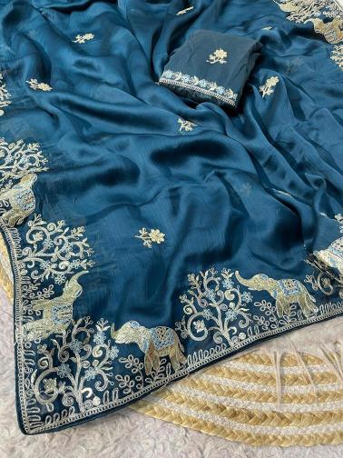 Vinayak gotafoil surat saree market