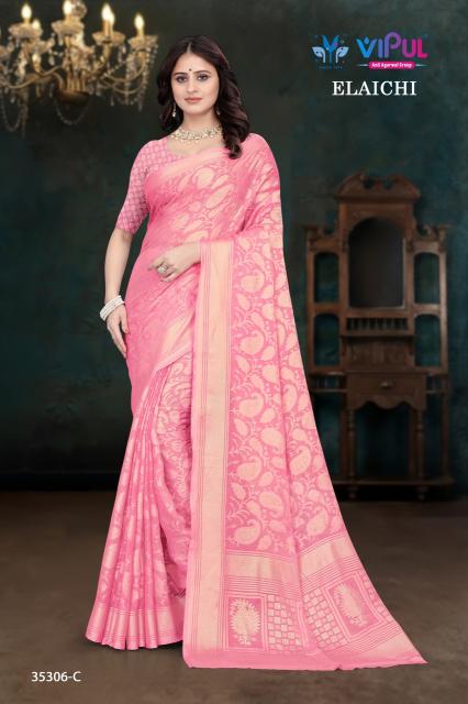 Vipul elaichi 35306 saree apparel wholesalers in india 
