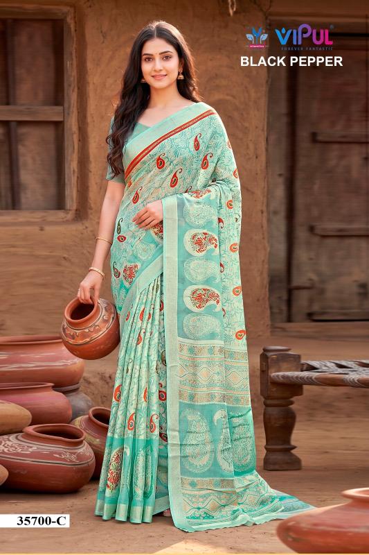Vipul elaichi black pepper 35700 surat saree showroom 