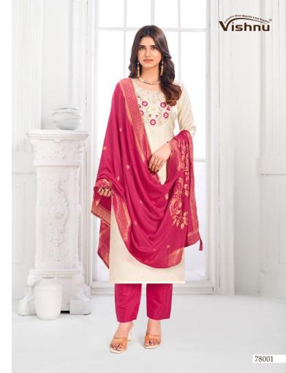 Vishnu mumkeen single piece dress materials wholesale 