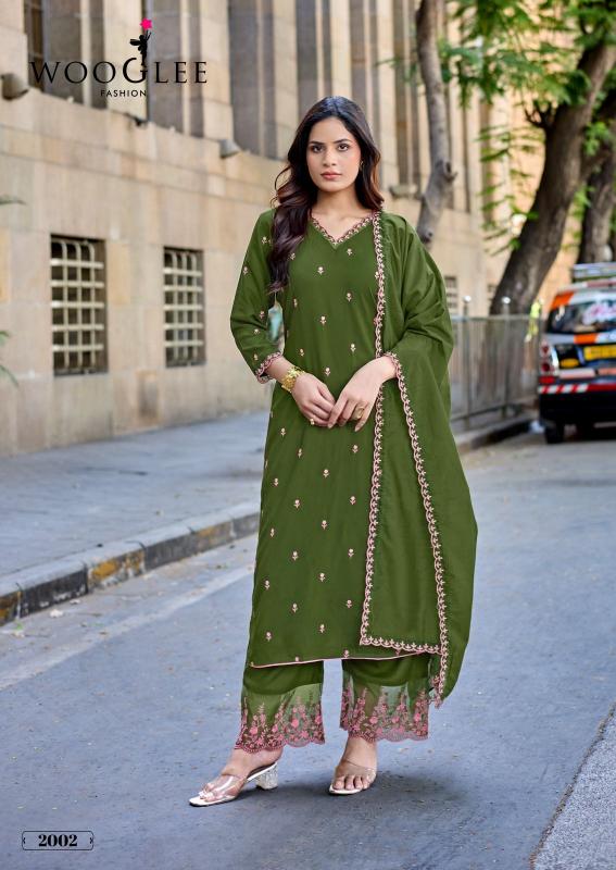 Wooglee kalavati 3pcs wholesale kurti market in chandni chowk 