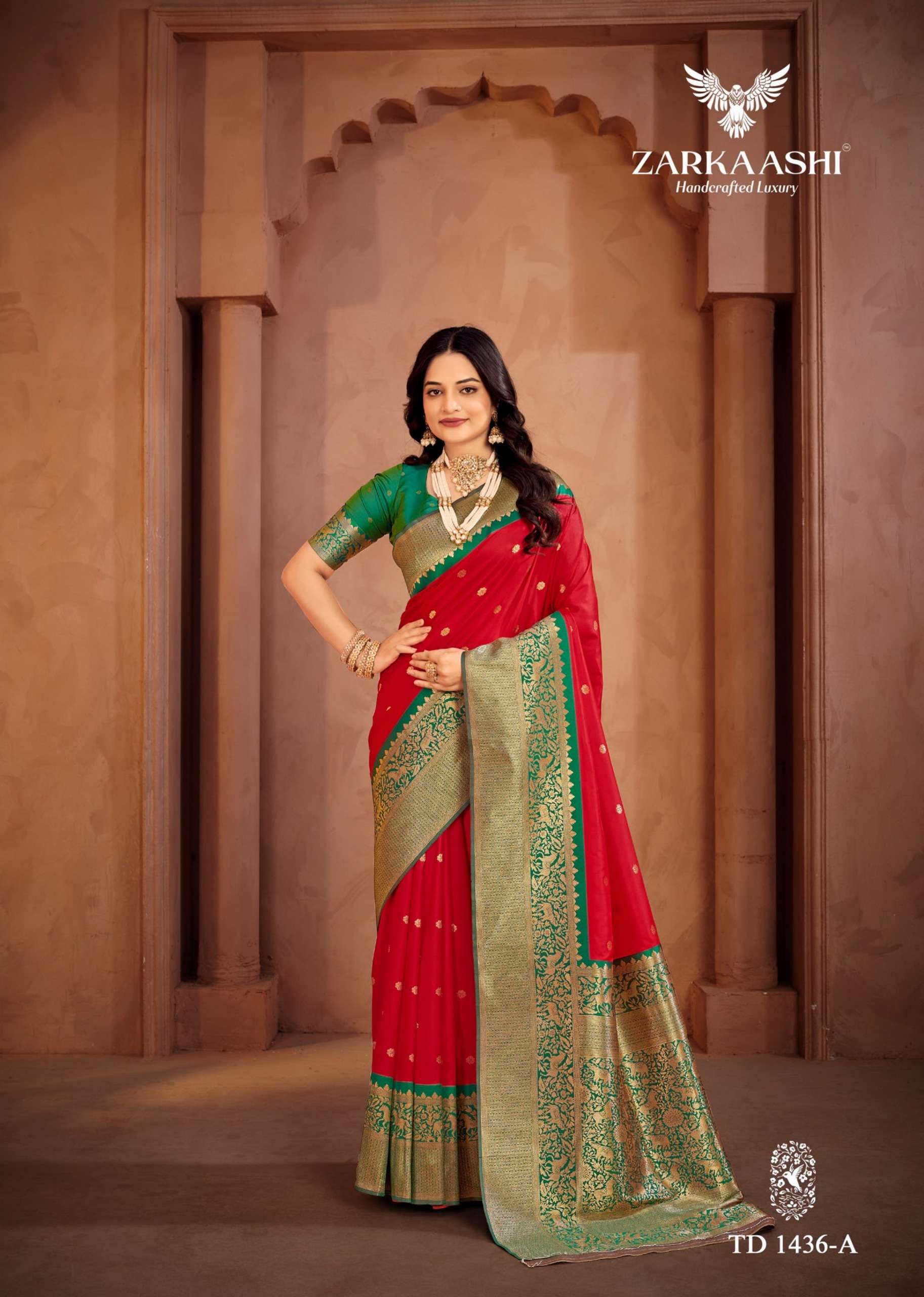 Zarkaashi sharini vol 4 banarasi sarees price range 