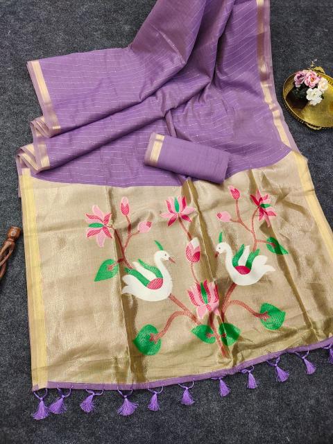 Akshara muga cotton online wholesale saree shopping 
