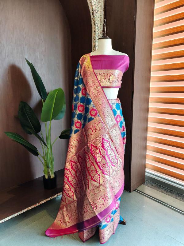 Akshara tissue silk saree wholesale clothing business 