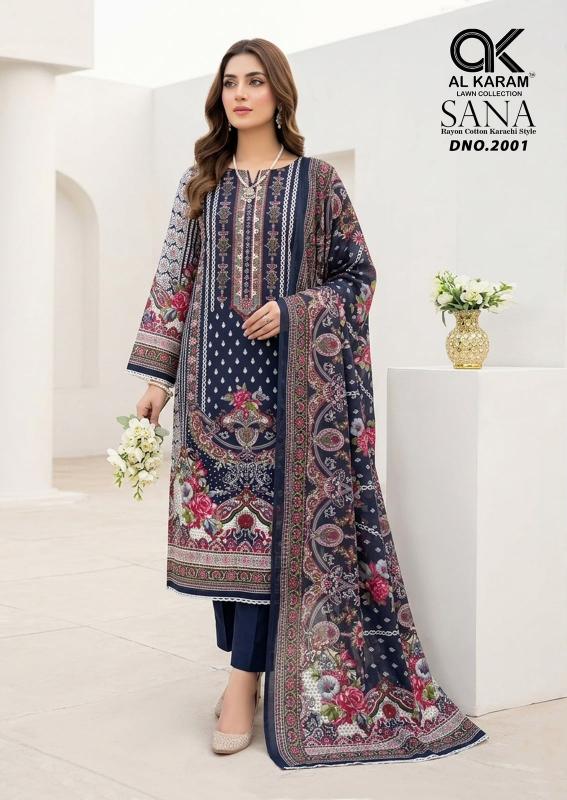Alkaram sana vol- 2 kurti manufacturer wholesaler and suppli 