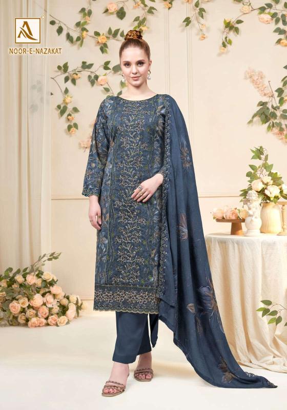 Alok noor e nazakat suits dress material wholesale with price 