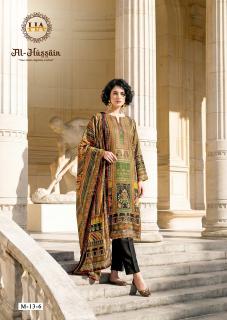 Alok suit al hussain wholesale dress material description 