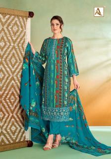 Alok suit sitara night wholesale dress material dealer in chennai parrys 