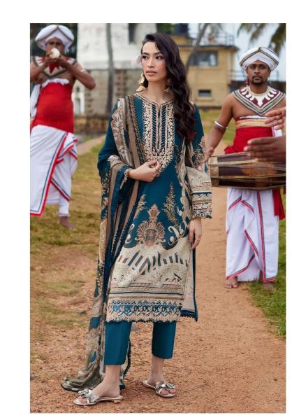 Alzohaib ayesha vol-1 designer salwar suit singles for wholesale rate 