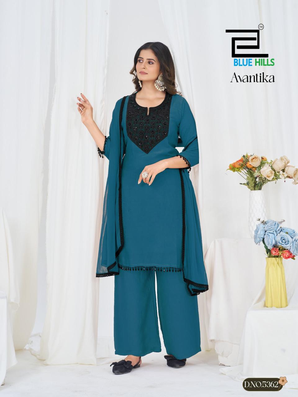 Blue hills avantika wholesale price of kurtis in ahmedabad 