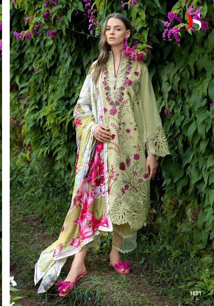 Deepsy mushq vol-3 cotton salwar suit piece with wholesale price in barabazar kolkata 