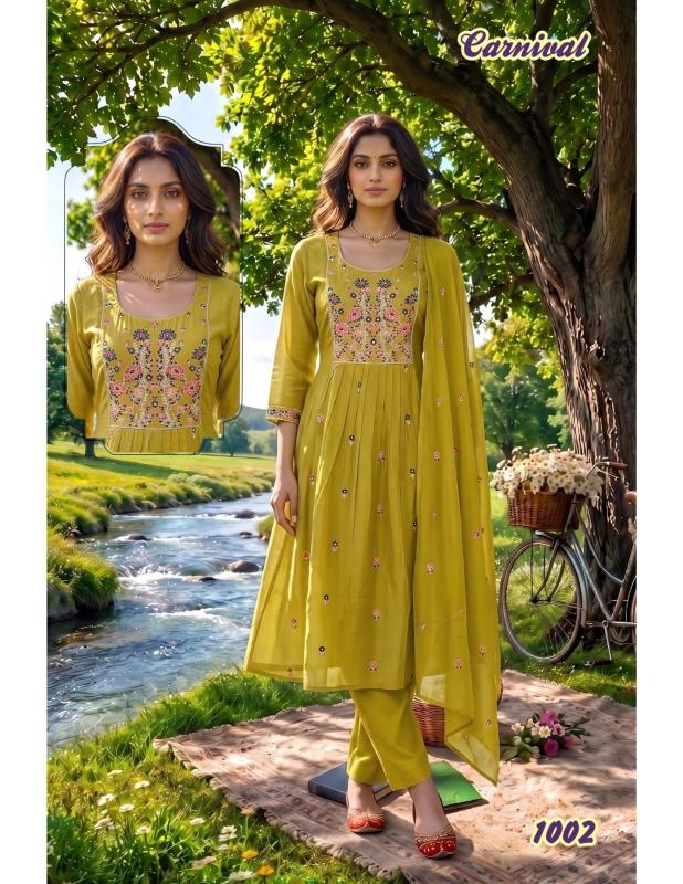 Desi kudi carnival 3pcs wholesale readymade kurti gandhinagar delhi 