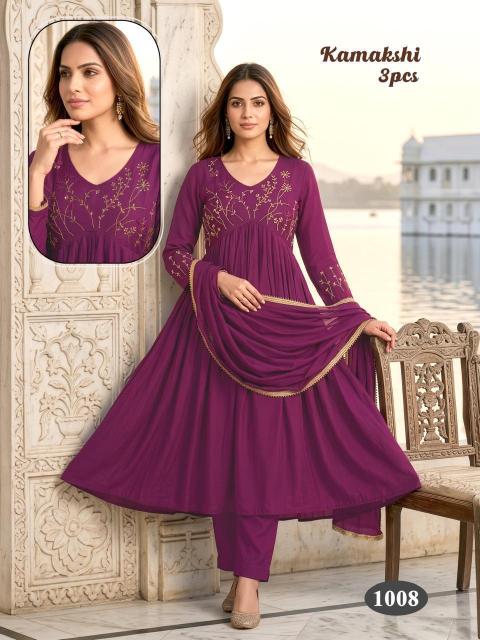 Desi kudi kamakshi 3pcs wholesale raw material for kurtis in delhi 
