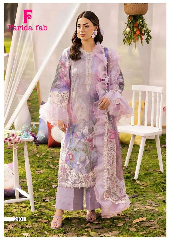 Farida fab parian dream vol-24 wholesale dress material online shopping india 