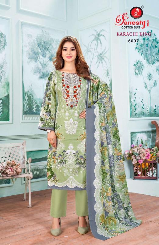 Ganeshji karachi king vol-6 wholesale dress material online surat 