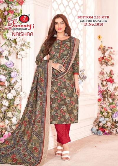 Ganeshji naishaa vol-1 wholesale dress material retailers in mumbai 