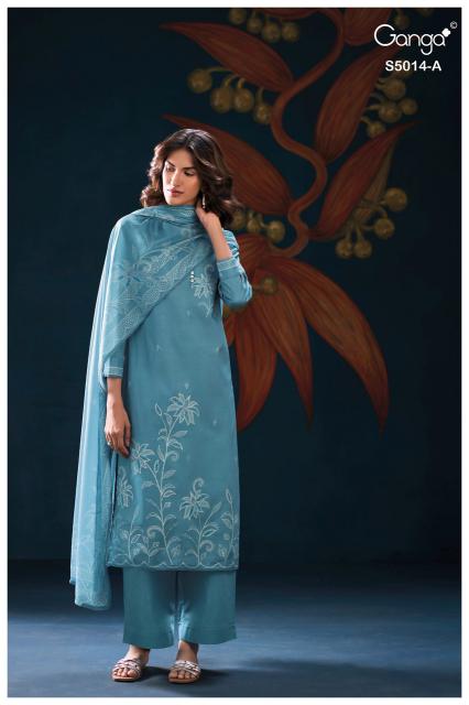 Ganga daira 5014 wholesale dress materials area in ahmedabad 