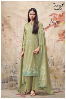 Ganga fivanshi 4915 wholesale dress material with price 