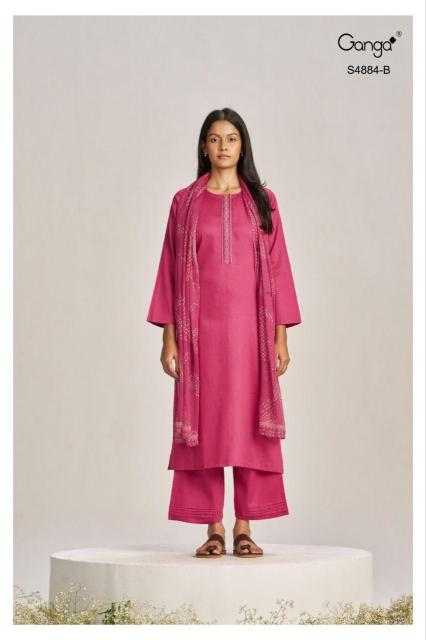 Ganga gaura 4884 patiala dress material wholesale 