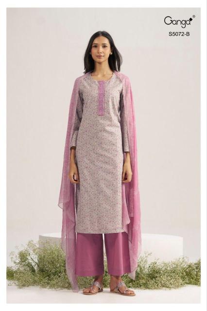 Ganga kakoli 5072 wholesale dealers in cotton dress materials in kerala textileinfomedia 