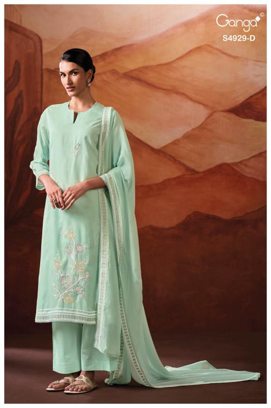 Ganga kylisse 4929 wholesale dress material shops in chickpet 