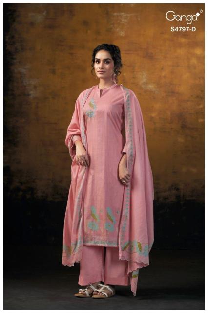Ganga lishika 4797 wholesale cotton dress materials youtube 