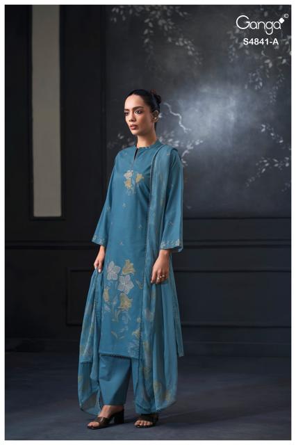 Ganga taniri 4841 wholesale dress material surat online 