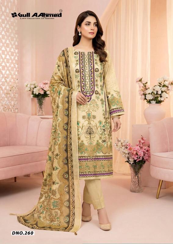 Gull aahmed lawn collection vol-33 wholesale apparel shops dress material in pune baner 