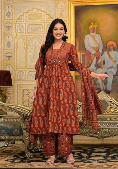 Jaipuri 3pcs anarkali wholesale rate kurtis in chennai 