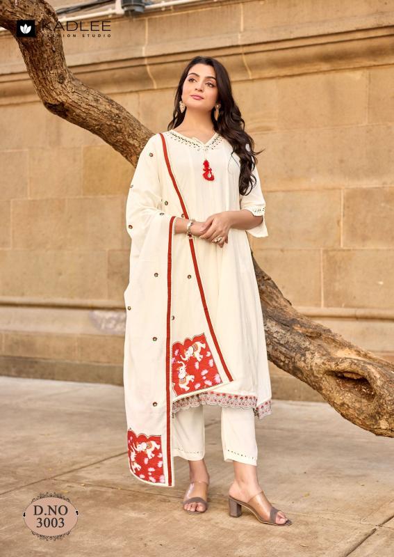 Kadlee sairaa 3pcs wholesale layered kurtis 
