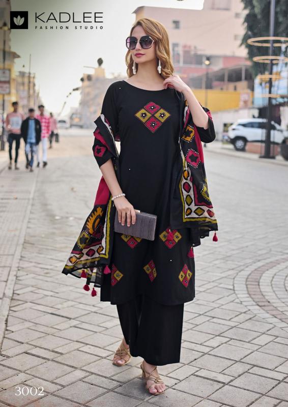 Kadlee varuni 3pcs ladies kurtis wholesale ludhiana 