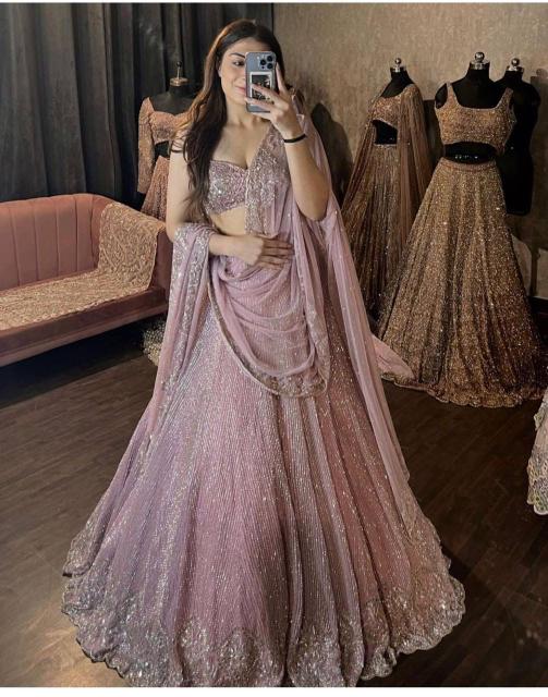 KF 1447 SOFT NET Wholesale lehenga suppliers in Surat