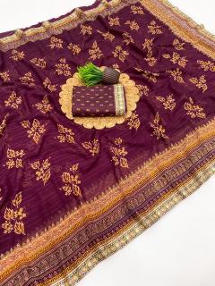 Kreshva fancy surat saree sale 