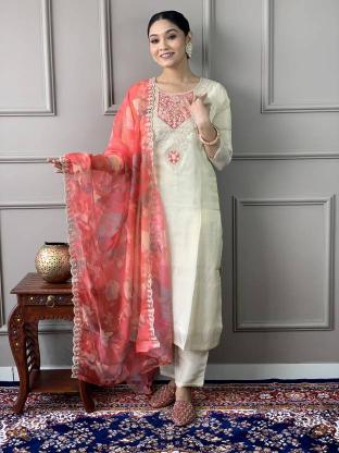 Krunique 3pcs ladies kurti wholesale market in mumbai 