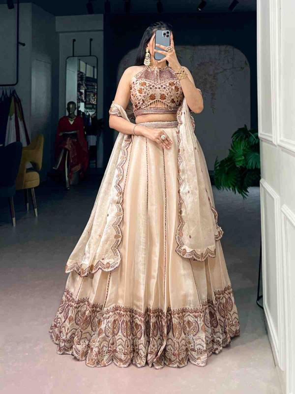 LNB 1476 CRM Lehenga choli manufacturers in Surat
