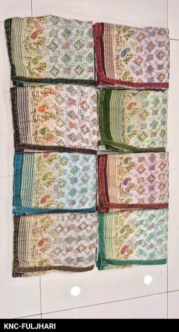 Madhav fuljhari wholesale saree surat market 