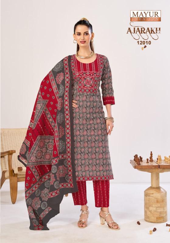 Mayur ajarakh vol 12 designer kurti wholesalers in ludhiana 