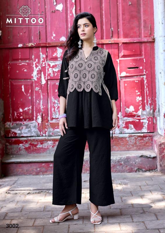Mittoo beauty line coord set clothes wholesale online 