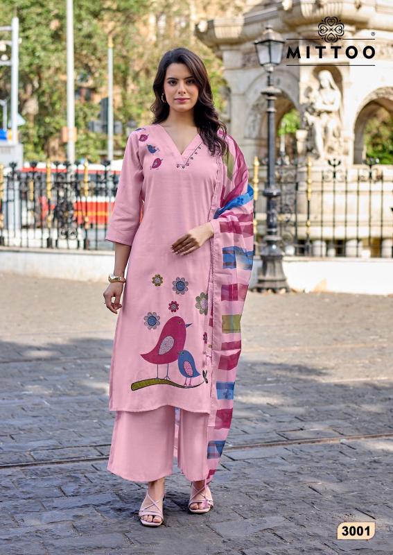 Mittoo vanshika 3pcs wholesale tops and kurtis 