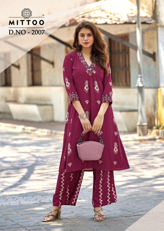 Mittoo vitara vol 2 coord set womens clothing wholesale suppliers in india 