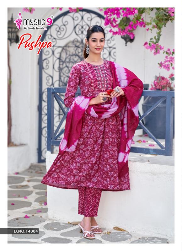 Mystic9 pushpa vol 14 kurtis catalogue wholesale 