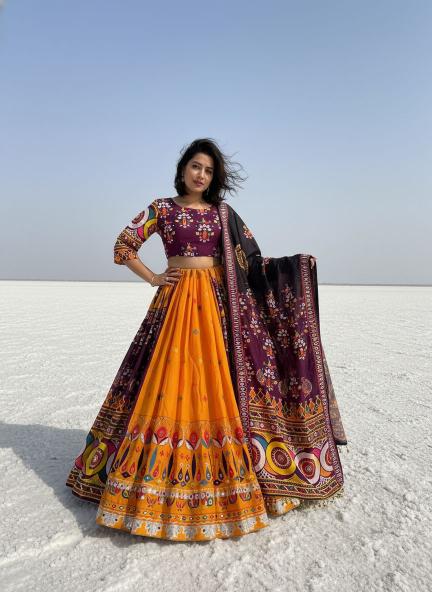 NAVRATRI  SPECIAL ALC 129 Indian lehenga choli wholesale