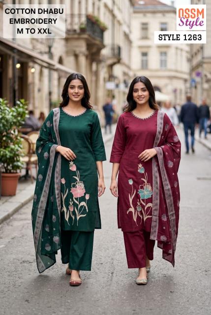 Ossm style 1263 kurti wholesale online 