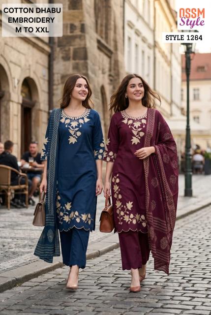Ossm style 1264 kurti wholesale market 