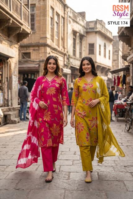 Ossm style 174 kurtis wholesale market 